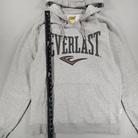 Everlast Pullover Hoodie – Heather Gray – Size L – Boxing Athletic Streetwear - Picture 3 of 8